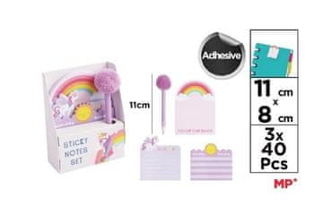 shumee Komplet zvezka in svinčnika samoroga