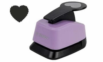 shumee 37 mm okrasni luknjač v obliki srca