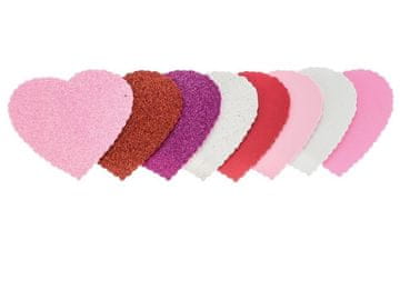 shumee Penasta srca 10x10cm 8 kosov