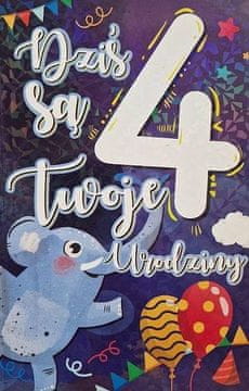 shumee Rojstnodnevna voščilnica za 4. fanta