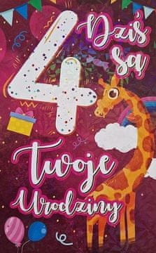 shumee Rojstnodnevna voščilnica za 4. dekle