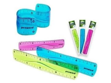 shumee Fleksibilno ravnilo 20 cm MIX