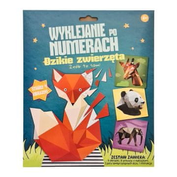 shumee Lepljenje po številkah. Lisica