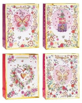 shumee Okrasna vrečka 18x23x8 mix ROZETTE