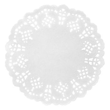 shumee Papirnati prtički 11,5 cm 30 kosov beli