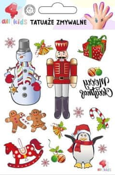 shumee Začasne božične tetovaže za otroke 1