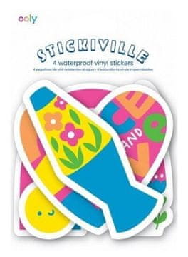 shumee Vodoodporne nalepke za mir in ljubezen