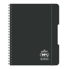 shumee Spiralni zvezek B5/80K kvadratni Ocean (2 kosa)