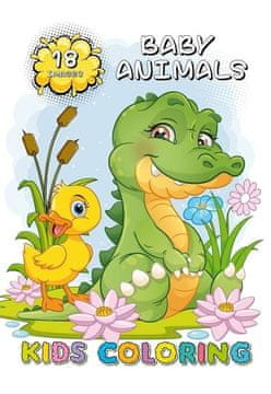 shumee Pobarvanka A4 18 slik Majhne živali