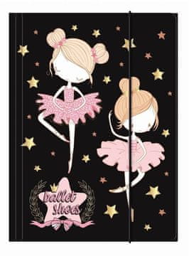 shumee Mapa z elastiko A4 Balerina 12 DERFORM