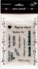 shumee Kreativni žigi s poljskimi napisi 1