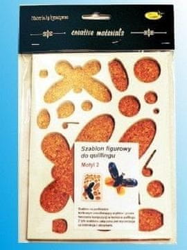 shumee Predloga za quilling figurico metulja 14,5 x 19 cm