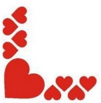 shumee Šablona za vogal 12x15cm