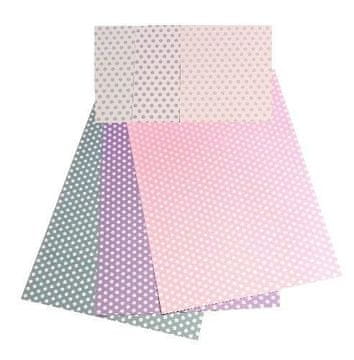 shumee Dvostranski karton 300g 24x34cm 3 listi MIX