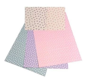 shumee Dvostranski karton 300g 24x34cm 3 listi MIX