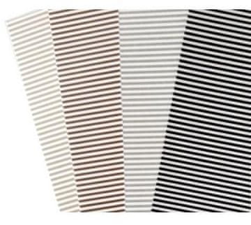 shumee Dvostranski kartonski trakovi 300g 24x34cm 4 listi MIX