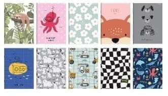 shumee Zvezek A5/32K z mrežo Megamix (10 kosov) TOP2000