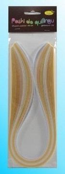 shumee Trakovi za quilling 5mmx50cm kremne barve 100 kosov