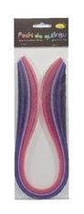 shumee Trakovi za quilling 5 mm x 50 cm roza 100 kosov
