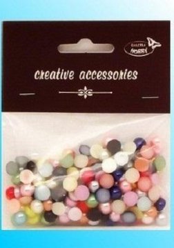 shumee Polovični biseri 8 mm približno 200 kosov