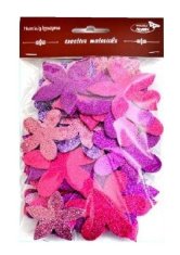 shumee Bleščeče rože 60 kosov