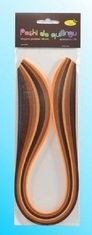 shumee Trakovi za quilling 5 mm x 50 cm rjavi 100 kosov
