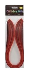 shumee Trakovi za quilling 5 mm x 50 cm rdeči 100 kosov