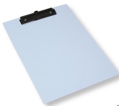 shumee Plastična tabla A4 s sponko, pastelno modra