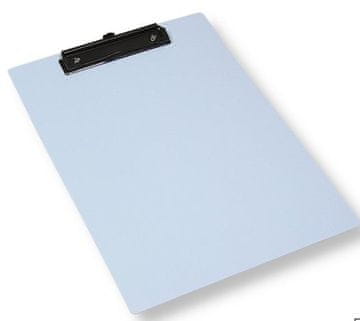 shumee Plastična tabla A4 s sponko, pastelno modra