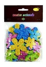 shumee Bleščeče penaste rože spomladi 56 kosov