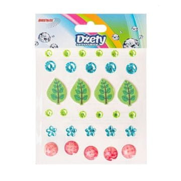 shumee Samolepilni okrasni kamni 31 kosov