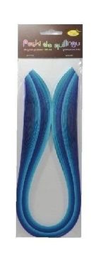 shumee Trakovi za quilling 5 mm x 50 cm modri 100 kosov