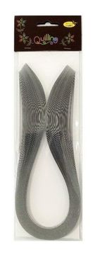 shumee Trakovi za quilling 5 mm x 50 cm, bleščeči srebrni, 50-te barve