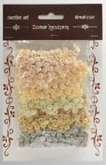 shumee Komplet kremnih bleščic 6 mm 30 g