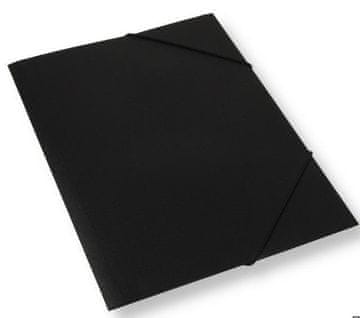 shumee Črna mapa A4 z elastiko