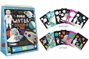 shumee Pobarvanka Voda s vesoljskim markerjem, 6 kartic