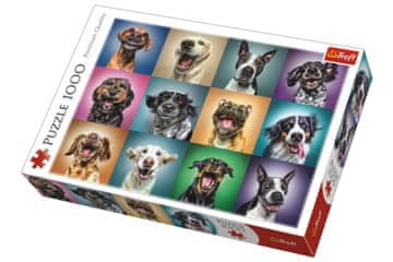 Trefl Puzzle Happy Dog Portraits / 1000 kosov
