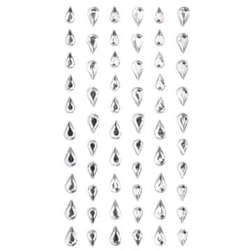 shumee Samolepilne kristalne kapljice 60 kosov