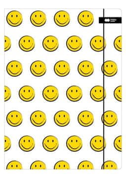 shumee Mapa z elastiko A+ Zabavna bela HAPPY COLOR