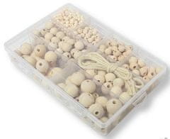 shumee Komplet lesenih perlic 485 kosov