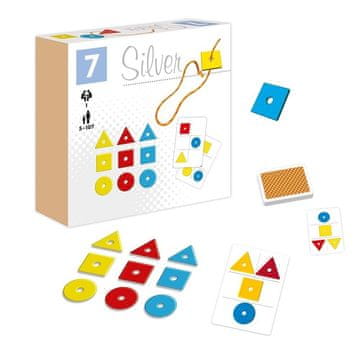 shumee Barvita geometrija srebrna ALEX