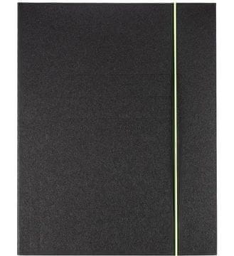 shumee Mapa Kreativ črne barve GRAND A4 z elastiko