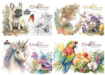 shumee Risalni blok A4/12K 100g/m2 FRESH