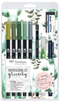 shumee Komplet akvarelov za zelenje