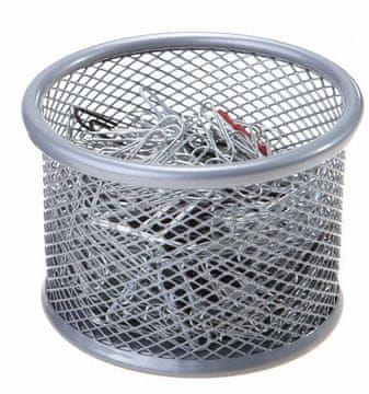 shumee Okrogla srednje velika srebrna skodelica za papir s sponko