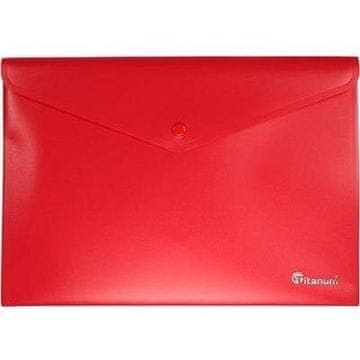 shumee Mapa A4 z vodoravnimi ovojnicami, rdeča