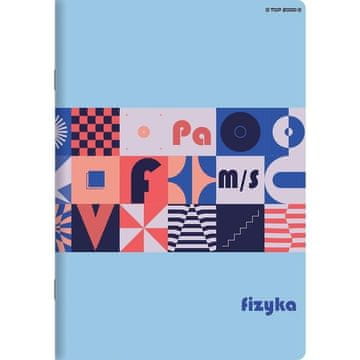 shumee Zvezek A5/60K z mrežo Fizika (10 kosov TOP2000)