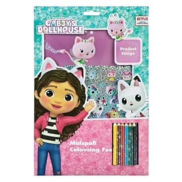 shumee Gabiin komplet za barvanje mačje hišice, 33 kosov