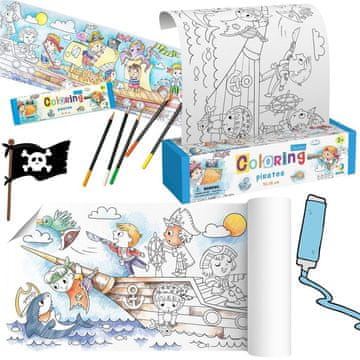 shumee Pirati po barvah po številkah