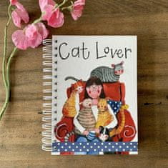 shumee Spiralni zvezek A5 SJ13 TW Cat Lover Kociara